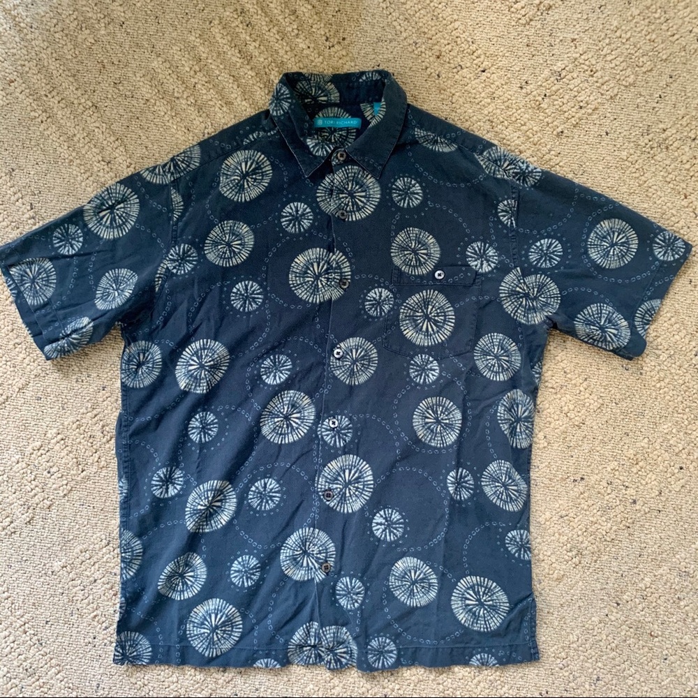 Men’s Tori Richard aloha Hawaiian shirt